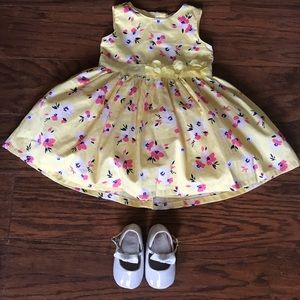 Floral baby Dress 12M